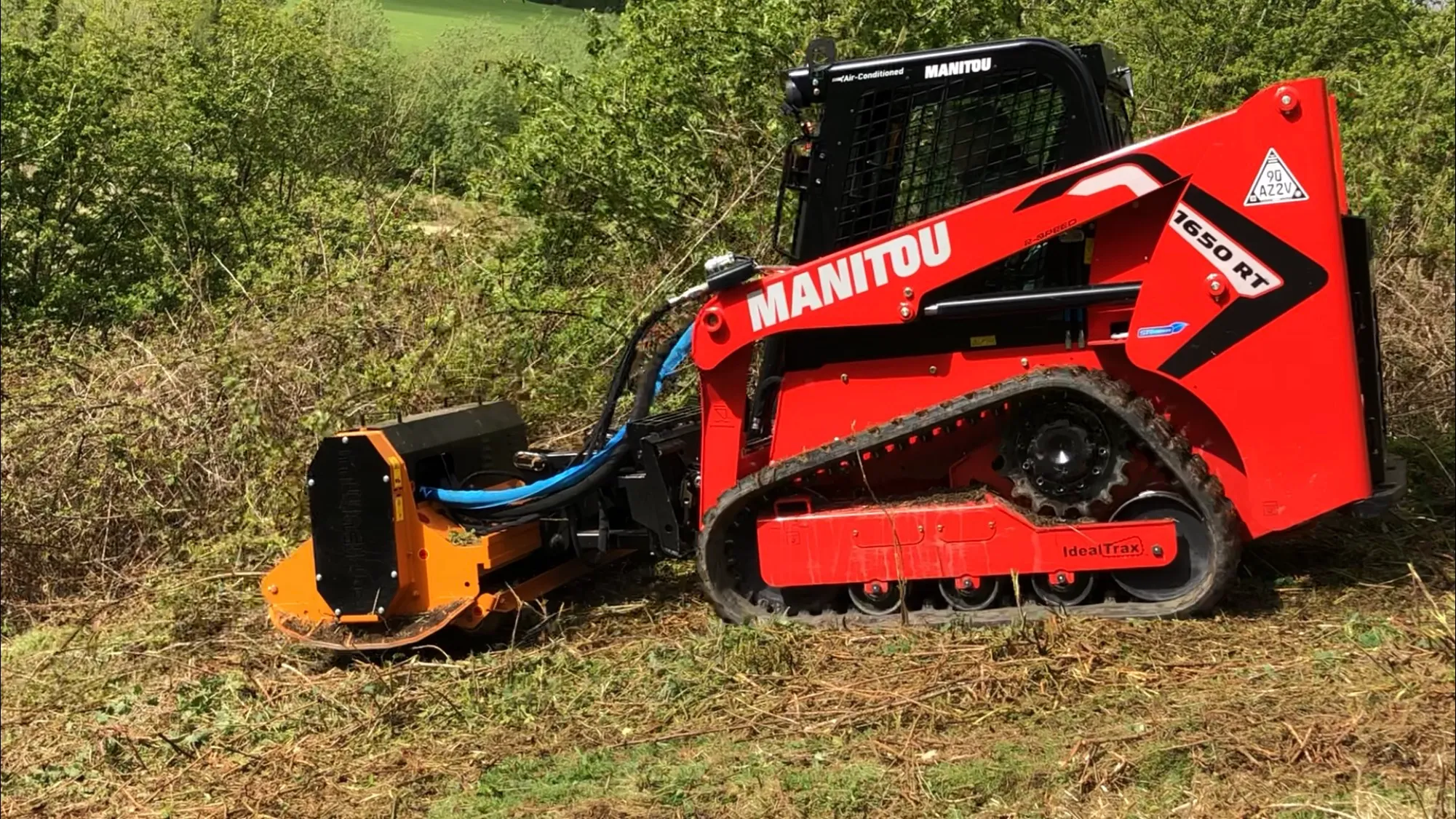 Manitou 1650 RT Tracked Loader